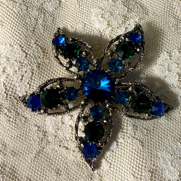 Vintage Weiss starfish brooch pin. From The 1960’s Signed - Picture 3 of 10